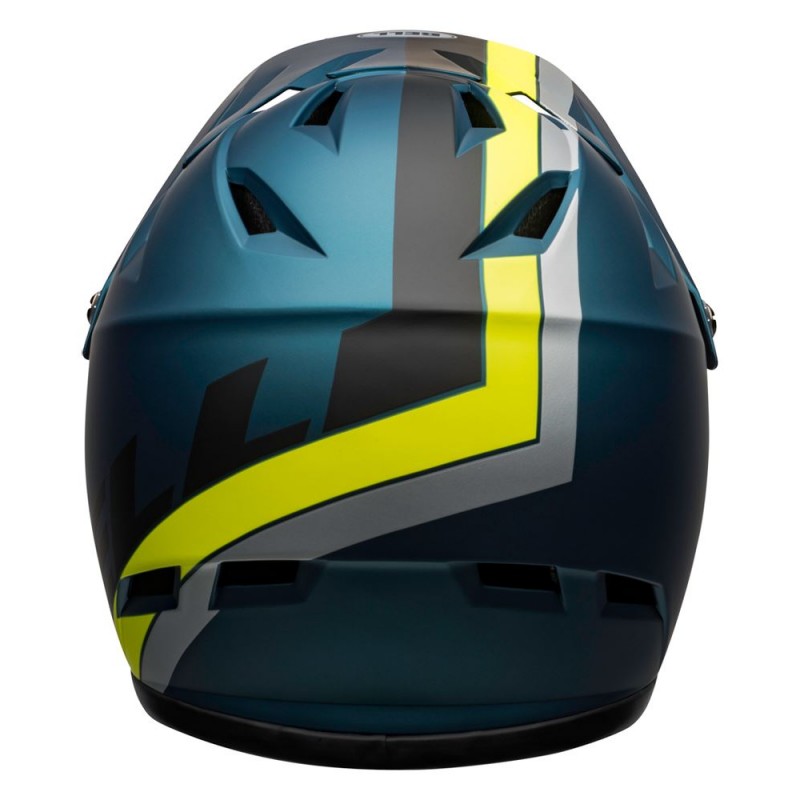 Kask full face BELL SANCTION agility matte blue hi-viz (NEW)