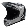 Kask full face BELL SANCTION presences matte black white (NEW)