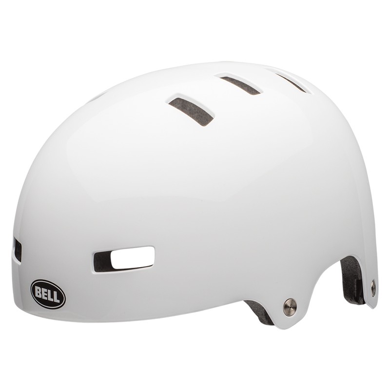 Kask bmx BELL LOCAL gloss white (NEW)