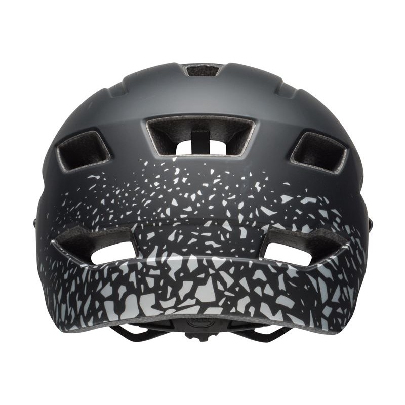 Kask dziecięcy BELL SIDETRACK matte black silver fragments (NEW)