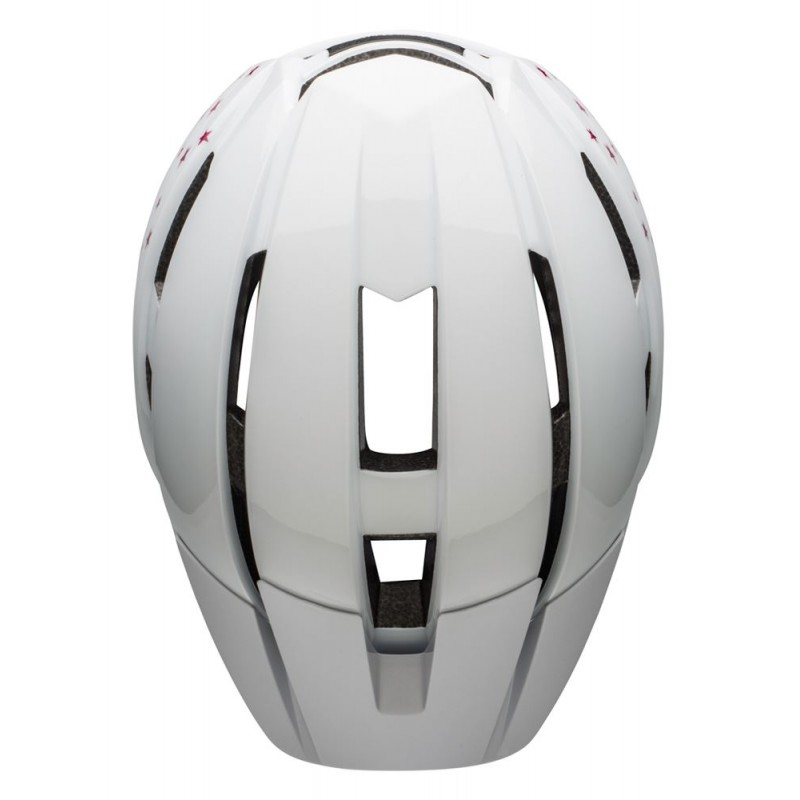 Kask dziecięcy BELL SIDETRACK II stars gloss white (NEW)