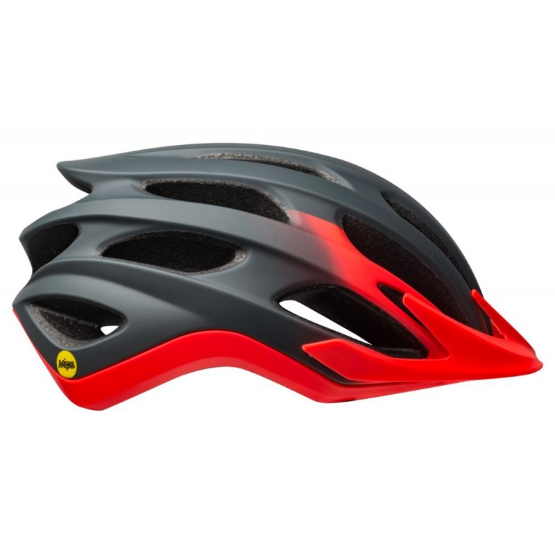 Kask mtb BELL DRIFTER INTEGRATED MIPS matte gloss gray infrared (DWZ)