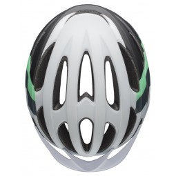 Kask mtb BELL DRIFTER logic matte gloss white black mint (DWZ)