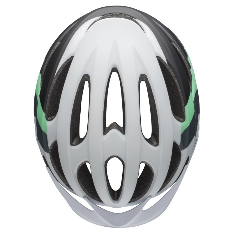 Kask mtb BELL DRIFTER logic matte gloss white black mint (DWZ)