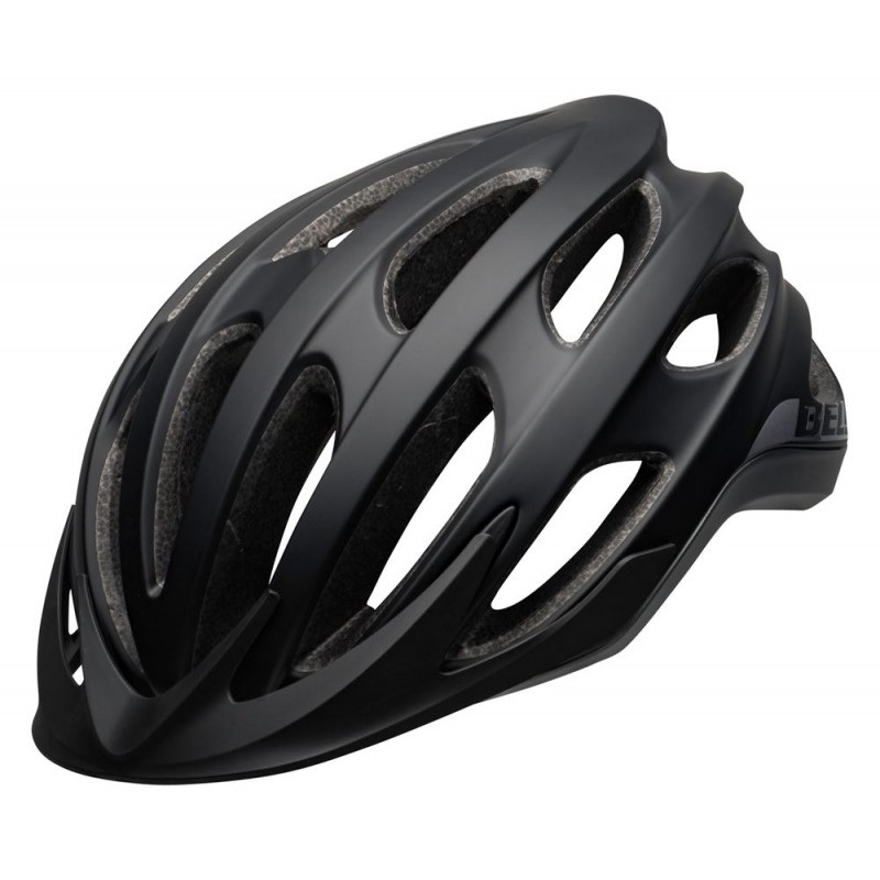 Kask mtb BELL DRIFTER matte gloss black gray (DWZ)