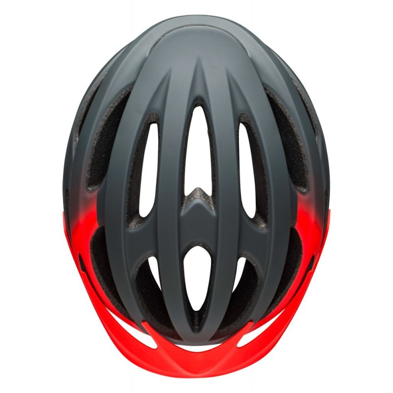 Kask mtb BELL DRIFTER matte gloss gray infrared (DWZ)