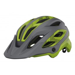 Kask mtb GIRO MERIT MIPS SPHERICAL matte metallic black ano lime (NEW)