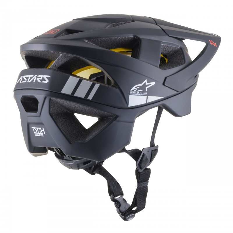 KASK ROWEROWY ALPINESTARS VECTOR TECH A1 BLACK/LIGHT GREY MATT
