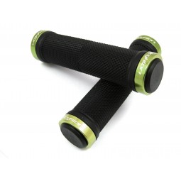 Chwyty Bicyklon lock-on jasno-zielone