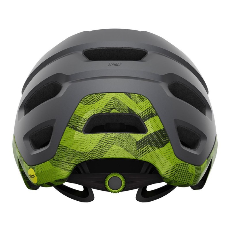 Kask mtb GIRO SOURCE INTEGRATED MIPS matte metallic black ano lime (NEW)