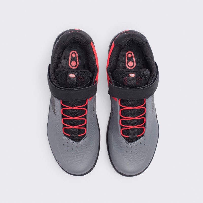 BUTY CRANK BROTHERS STAMP SPEEDLACE GREY/RED -BLACK OUTSOLE 12 (46 EU)
