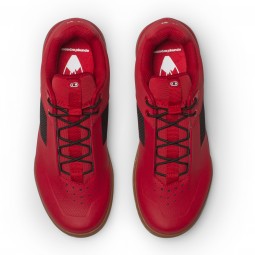 BUTY CRANK BROTHERS STAMP LACE RED/BLACK - GUM OUTSOLE PUMPFORPEACE EDITION 10.5 (44 EU)