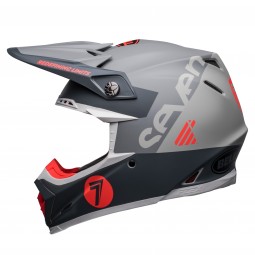 KASK BELL MOTO-9S FLEX SEVEN VANGUARD MATTE CHARCOAL/ORANGE