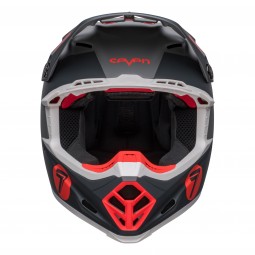 KASK BELL MOTO-9S FLEX SEVEN VANGUARD MATTE CHARCOAL/ORANGE