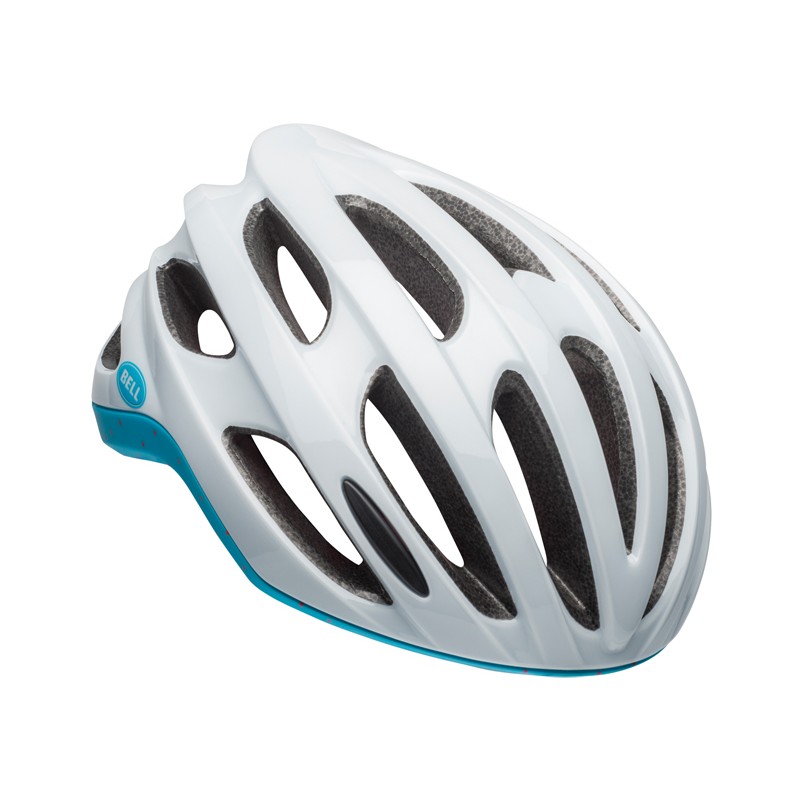 Kask szosowy BELL FORMULA virago matte gloss white blue raspberry