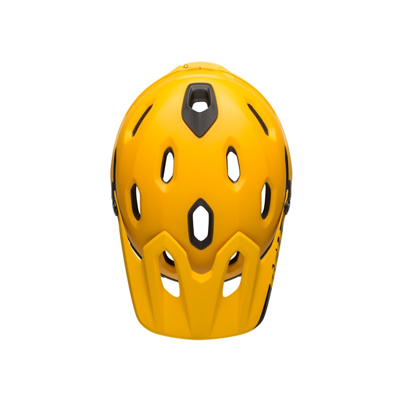 Kask full face BELL SUPER DH MIPS SPHERICAL matte gloss yellow black