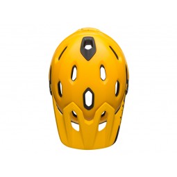 Kask full face BELL SUPER DH MIPS SPHERICAL matte gloss yellow black