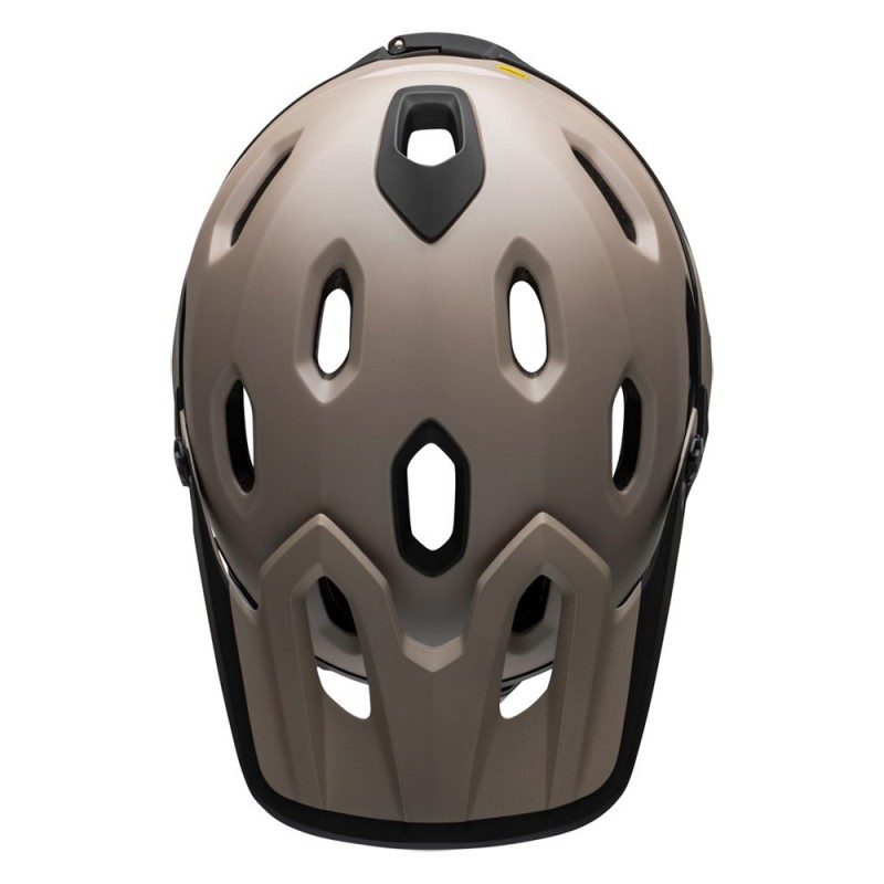 Kask full face BELL SUPER DH MIPS SPHERICAL matte gloss sand black (NEW)