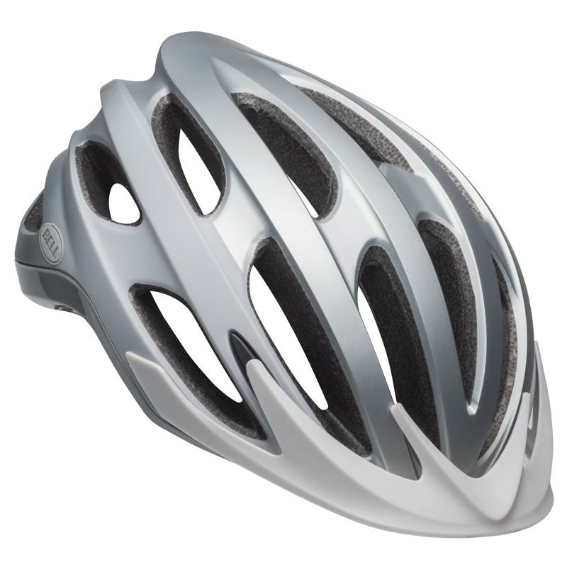 Kask mtb BELL DRIFTER thunder matte gloss silver grays