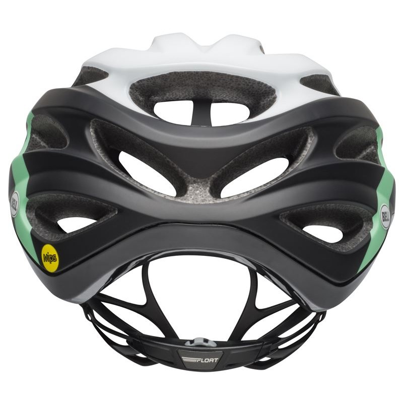 Kask mtb BELL DRIFTER logic matte gloss white black mint