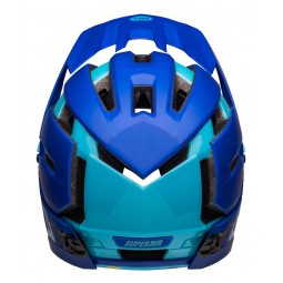 Kask full face BELL SUPER AIR R MIPS SPHERICAL matte gloss blues (NEW)