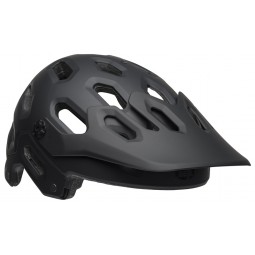 Kask mtb BELL SUPER 3 matte gloss black gray