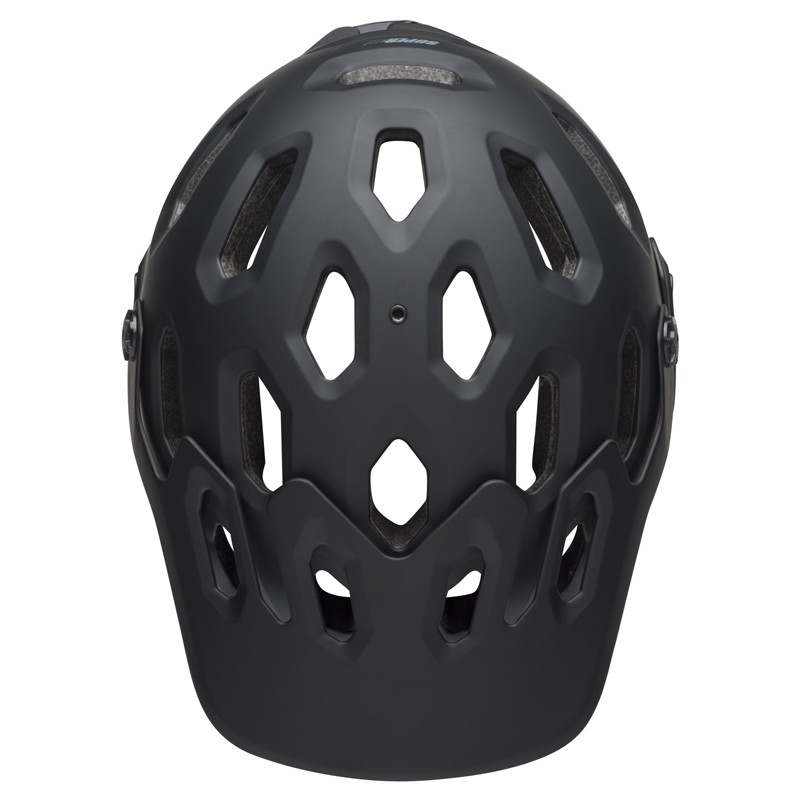 Kask mtb BELL SUPER 3 matte gloss black gray