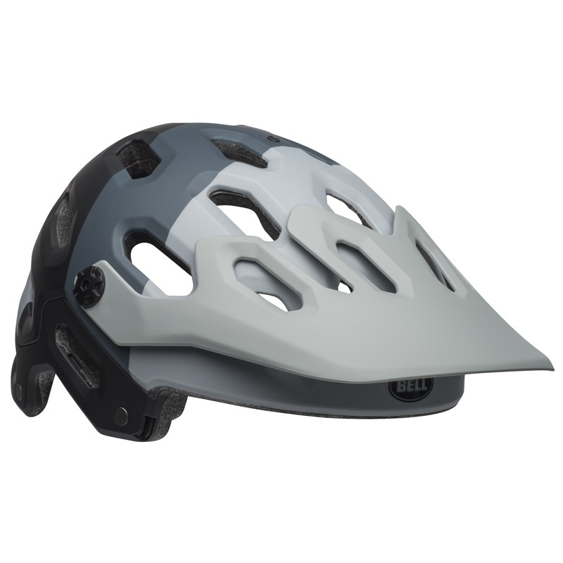 Kask mtb BELL SUPER 3 downdraft matte gray gunmetal