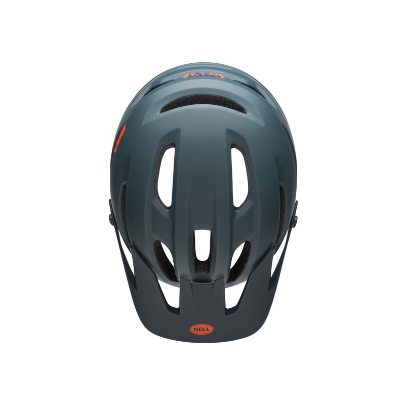 Kask mtb BELL 4FORTY INTEGRATED MIPS cliffhanger matte gloss slate orange