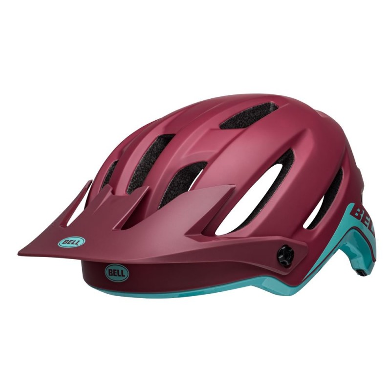 Kask mtb BELL 4FORTY INTEGRATED MIPS matte gloss brick red ocean