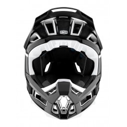 Kask full face 100% AIRCRAFT 2 Helmet Black/White roz. S (55-56 cm) (NEW)