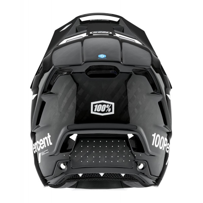 Kask full face 100% AIRCRAFT 2 Helmet Black/White roz. L (59-60 cm) (NEW)