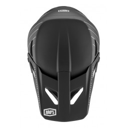 Kask full face 100% STATUS DH/BMX Helmet Black roz. S (55-56 cm)