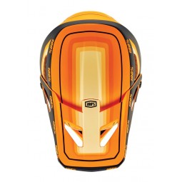 Kask full face 100% STATUS DH/BMX Helmet Topenga Orange Black roz. S (55-56 cm)