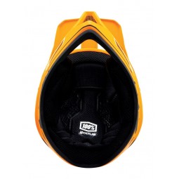 Kask full face 100% STATUS DH/BMX Helmet Topenga Orange Black roz. S (55-56 cm)