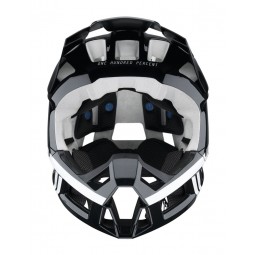 Kask full face 100% TRAJECTA Helmet w/Fidlock Black White roz. S (52-56 cm) (NEW)