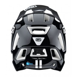 Kask full face 100% TRAJECTA Helmet w/Fidlock Black White roz. S (52-56 cm) (NEW)