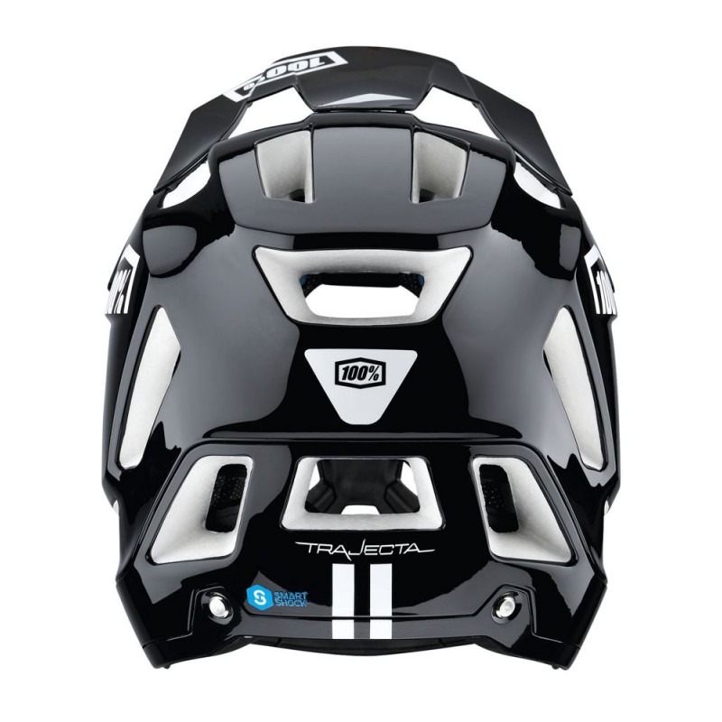 Kask full face 100% TRAJECTA Helmet w/Fidlock Black White roz. S (52-56 cm) (NEW)