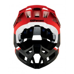 Kask full face 100% TRAJECTA Helmet w/Fidlock Cargo Fluo Red roz. S (52-56 cm) (NEW)