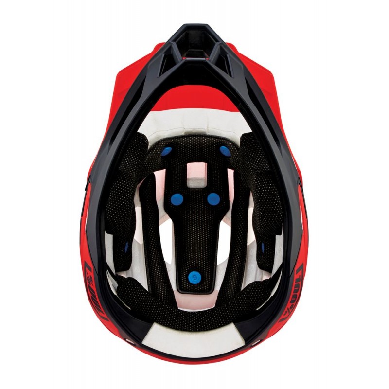 Kask full face 100% TRAJECTA Helmet w/Fidlock Cargo Fluo Red roz. S (52-56 cm) (NEW)