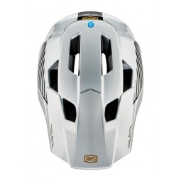 Kask full face 100% TRAJECTA Helmet w/Fidlock Ranelagh Silver roz. S (52-56 cm) (NEW)