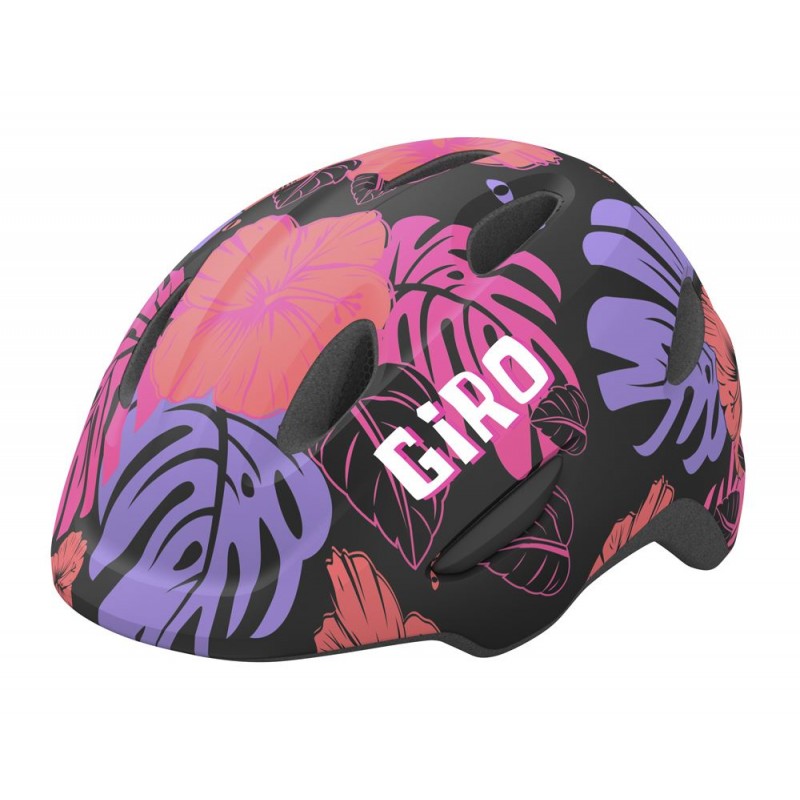Kask dziecięcy GIRO SCAMP matte black floral (NEW)