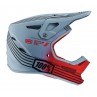 Kask full face juniorski 100% STATUS DH/BMX Helmet Caltec Grey