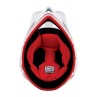 Kask full face juniorski 100% STATUS DH/BMX Helmet Topenga Red White