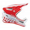 Kask full face juniorski 100% STATUS DH/BMX Helmet Topenga Red White