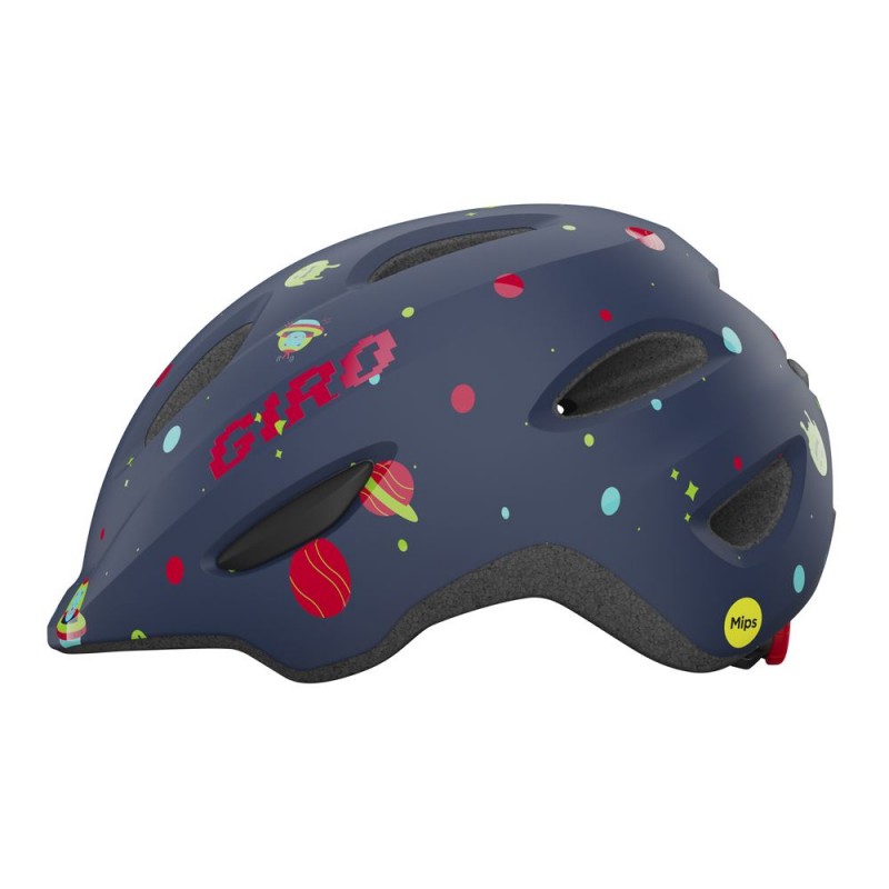 Kask dziecięcy GIRO SCAMP INTEGRATED MIPS matte midnight space (NEW)