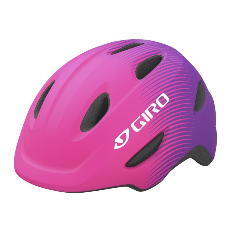 Kask dziecięcy GIRO SCAMP INTEGRATED MIPS matte pink purple fade (NEW)