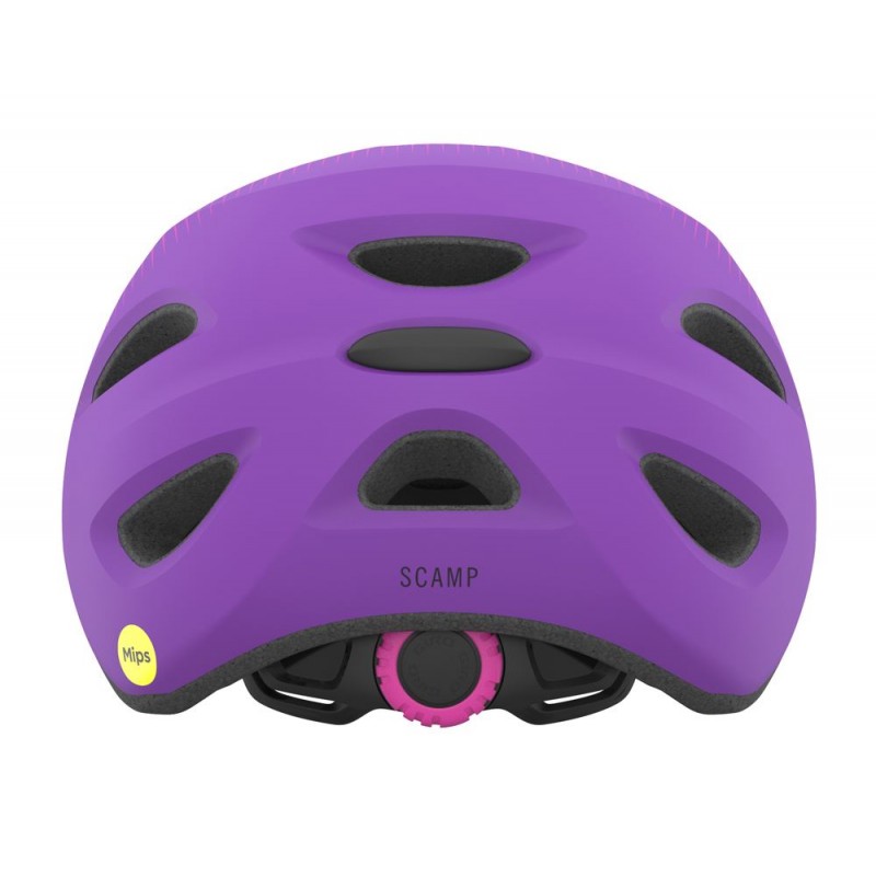 Kask dziecięcy GIRO SCAMP INTEGRATED MIPS matte pink purple fade (NEW)