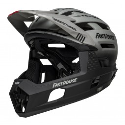 Kask full face BELL SUPER AIR R MIPS SPHERICAL matte gray black fasthouse (NEW)