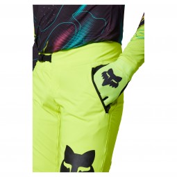 SPODNIE ROWEROWE FOX FLEXAIR LUNAR FLUO YELLOW